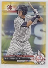 2017 Bowman Prospects Retail Yellow Wilkerman Garcia #BP147 4jt