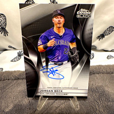 Jordan Beck Chrome 2025 Black Auto