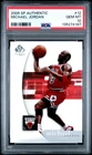 2005 SP Authentic Michael Jordan Card #12 PSA 10 Gem Mint