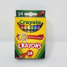 Crayola 24-Count Crayons, Non-Toxic Assorted Colors