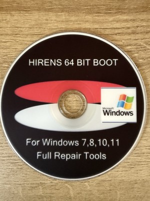 Hirens Boot CD für Windows 7, 8, 10 und 11 alle Systemreparatur-Tools, die Sie benötigen