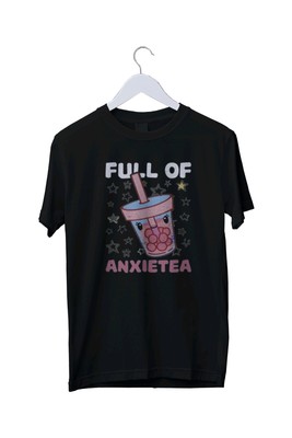 Have Anxiety Anxietea lustiges süßes Kawai T-Shirt Grafik T-Shirt S M L XL 2 3 4 XL