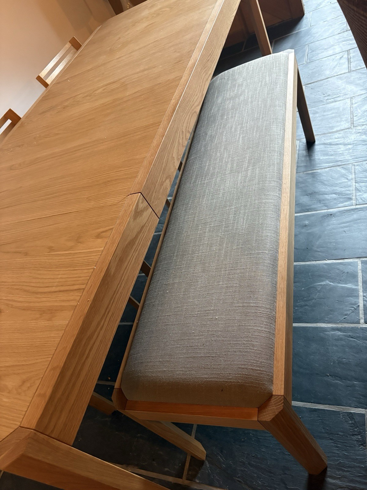 Dining Table and Chairs Set with Bench