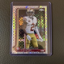 2025 Topps Chrome #269 Deommodore Lenoir X-Fractor