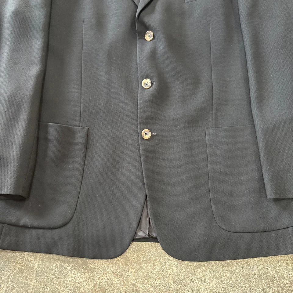 Chaqueta Blazer Jack Victor De Colección Para Hombres 44R Negra Legendwood SP Lana Abrigo Deportivo Foto 3 de 4