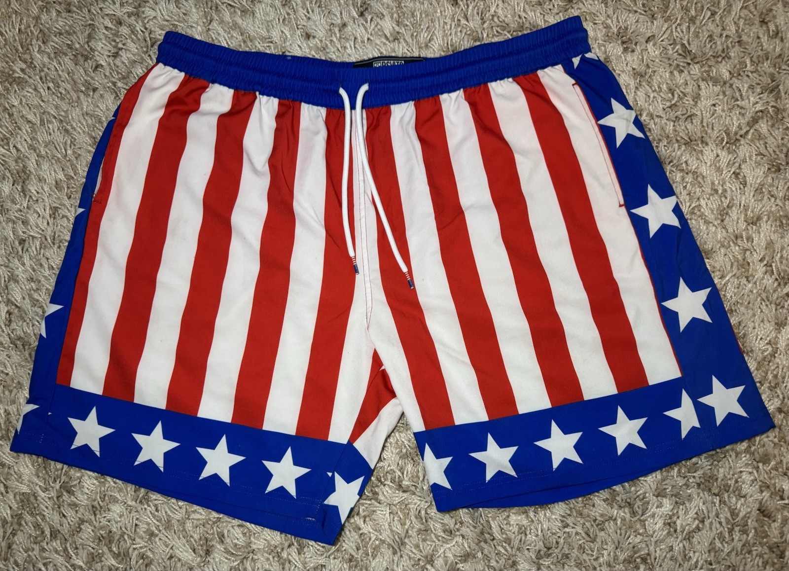 RSVLTS Rocky Balboa “Hearts On Fire” Pantalones Cortos Híbridos Talla XL