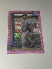 2025 Topps Series 1 Base Parallel PINK Holo Foil #206 Seth Lugo Royals Baseball