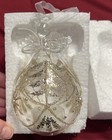 Luxury Lite Glass Angel Ornament with LED Lights 5” Christmas Works! Ganz in box — photo 9