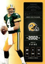 2002 Playoff Contenders #70 Brett Favre Samples