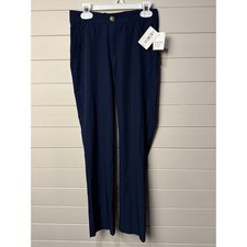 Crown Ivy Kids Girls Navy Motion Flex Stretch Pants Size 10 NWT