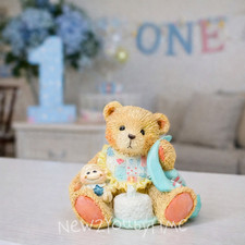    VTG 1992 Enesco Cherished Teddies Beary Special One  Age 1 Bear Figurine