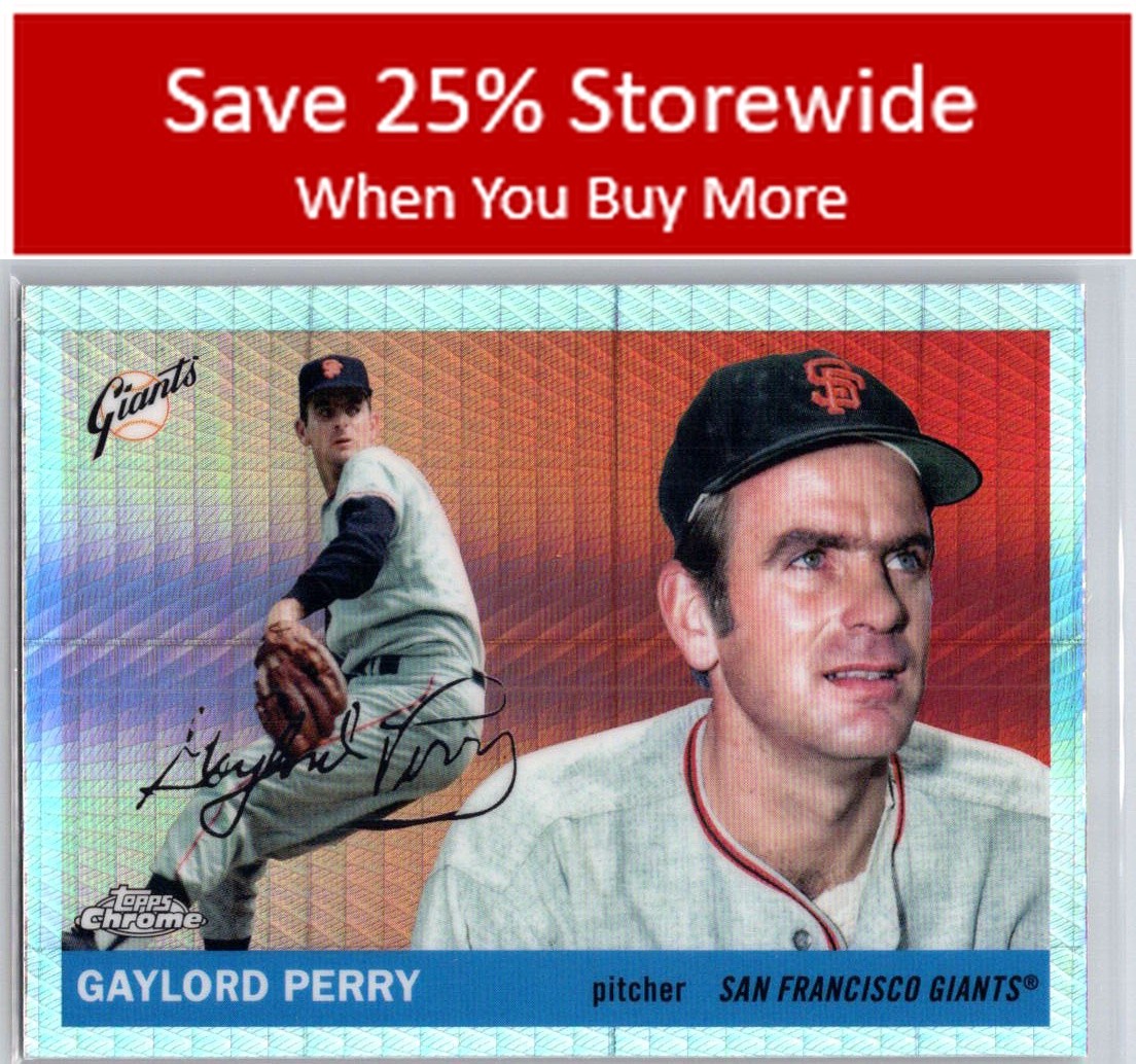 2025 Topps Chrome Platinum #409 Gaylord Perry Prism Refractors