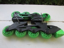 Roller Derby Blade Wheels Replacement for Roller Inline Green Black