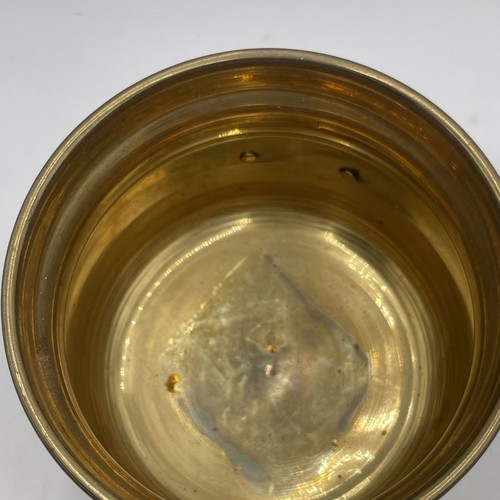 Vintage Small Decorative Brass Pot - Picture 8 of 8