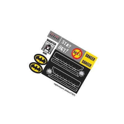 Replacement sticker Compatible with Set 7787, sticker only.