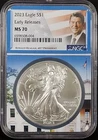 2023 Silver Eagle certified Early Releases, MS 70 by NGC! Ronald Reagan Label!