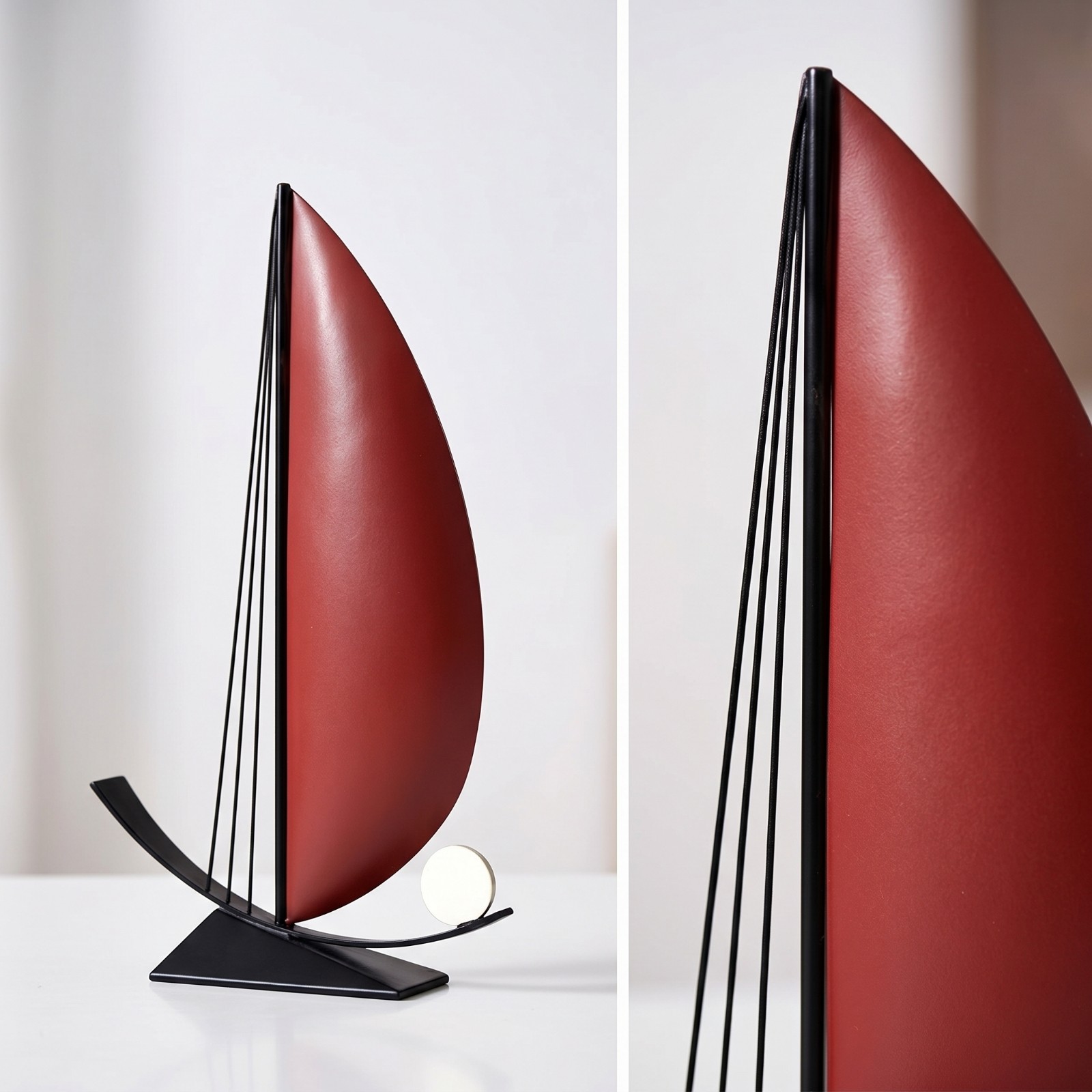 Segelboot Ornament Maritim Tischplatte Segelboot Deko für Büro, Minimalisten – Bild 6