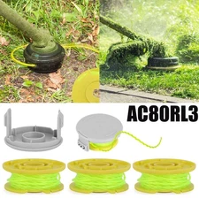 Replacement Trimmer Spool Cap For Ryobi One Plus 0.080 inch AC80RL3 18V 24V 40V