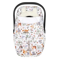 Winter Car Seat Cover Baby Girl Boy, Warm  Windproof Infant Carseat Animals