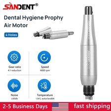 Dental Hygiene Prophy Handpiece Air Motor 4Holes 4:1 Nose Cone 360 Swivel 4K RPM