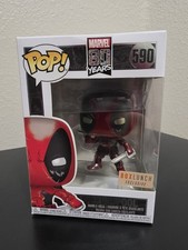 Funko Pop Vinyl: Marvel - Deadpool Metallic - Box Lunch Exclusive  590