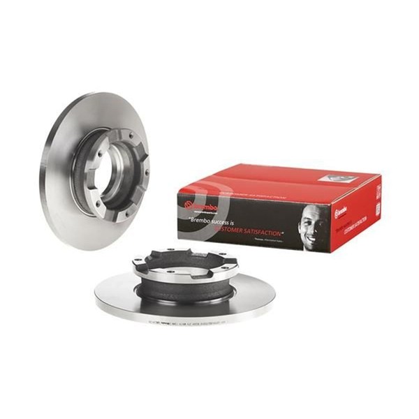 2X Brembo Bremsscheiben 308Mm Voll Hinten Passend FÜR Ford Tourneo Transit-image