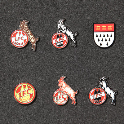 1. FC Köln Pin Box ''Retro Logos''