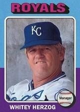 1975 Baseball LJACards Trading Cards ACEO (Managers)