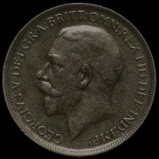 1912 H George V Penny, GVF