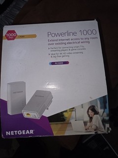 NETGEAR POWERLINE 1000 ADAPTER PL1000 Gigabit Ethernet Plug and Play 1000Mbps