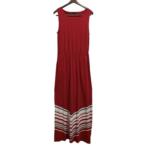 tommy hilfiger women's tiered chiffon maxi dress Floral Sleeveless Tiered Chiffon Maxi Dress (Women)