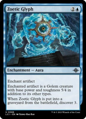x4 Zoetic Glyph U MTG The Lost Caverns of Ixalan M/NM, English