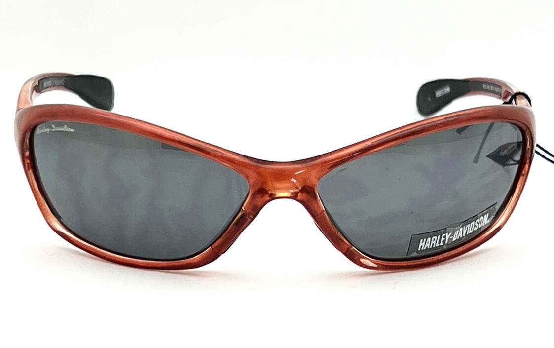 New Harley Davidson Sunglasses HDS 450 OR-3 Orange 62-15-115 With