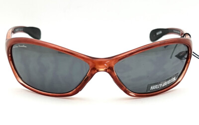New Harley Davidson Sunglasses HDS 450 OR-3 Orange 62-15-115 With