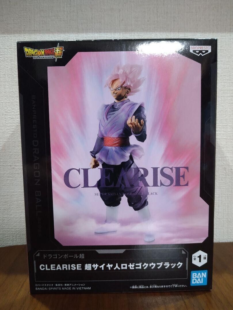 Dragonball Super Goku Black Super Saiyan Rose Bandai Ichiban Kuji Figure