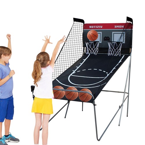 Basketballspiel Basketballautomat Basketball Schießmaschine inkl. 4 Basketbälle - Bild 20 von 23