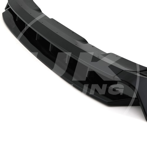4PC FRONT BUMPER LIP SPLITTER GLOSS BLACK CHIN SPOILER FOR AUDI Q8 S LINE 2018+ - Afbeelding 9 van 9