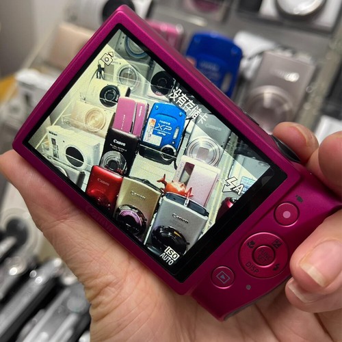 (98% NEW)Canon IXUS 230 HS/ ELPH 310 HS 12.1MP Digital Camera PINK & charger - Picture 5 of 9