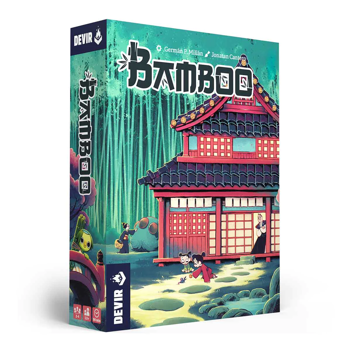 Bamboo board game, by Germán P. Millán, published by Devir Games