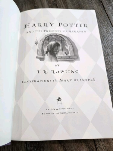 Harry Potter J.K. Rowling Prisoner Azkaban Book First American Edition 1999 - Bild 7 von 8