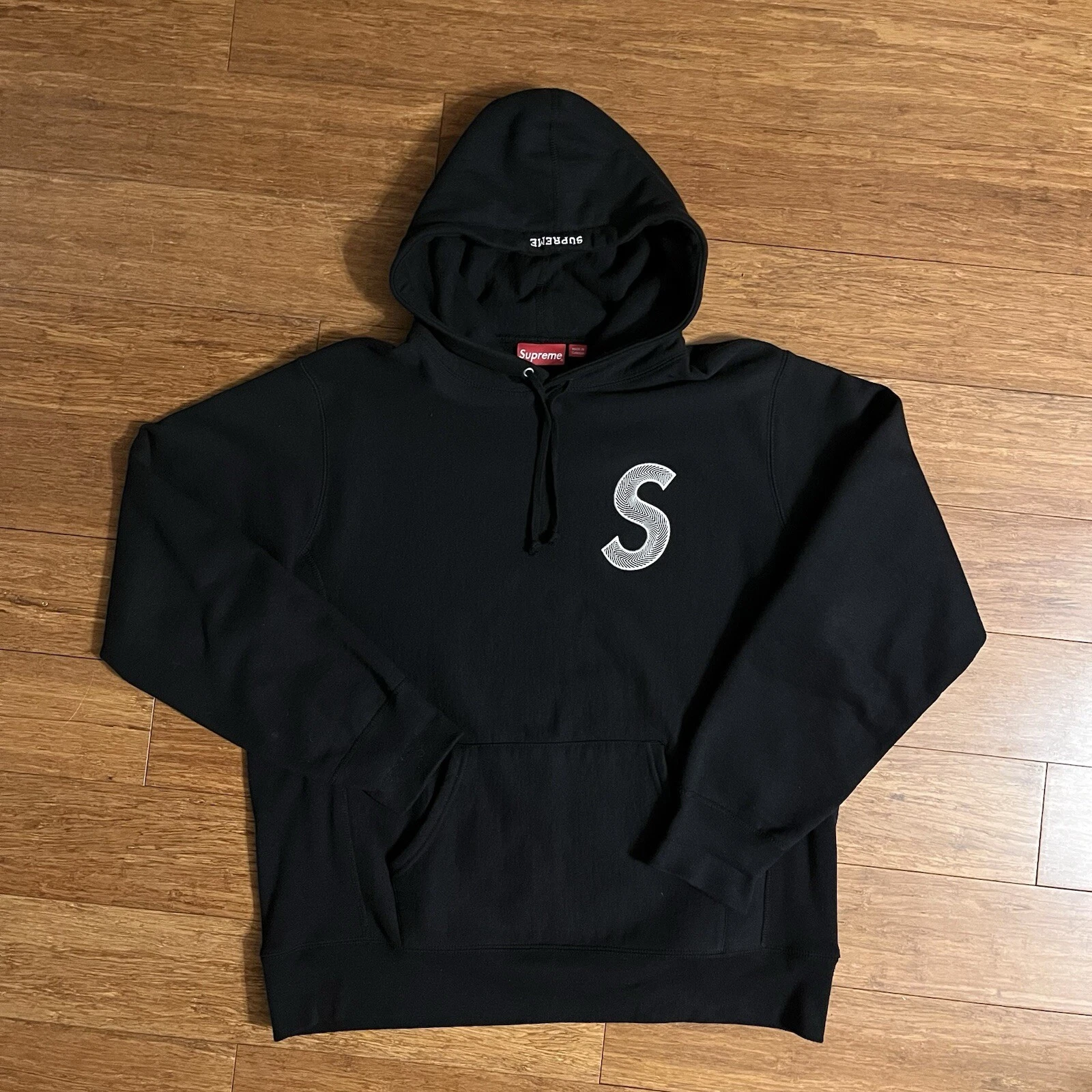 Sweat à capuche Supreme S Logo (SS20) noir L
