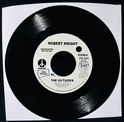 ROBERT KNIGHT: The Outsider~Soul & Funk Promo 45~MONUMENT #ZS8 8629