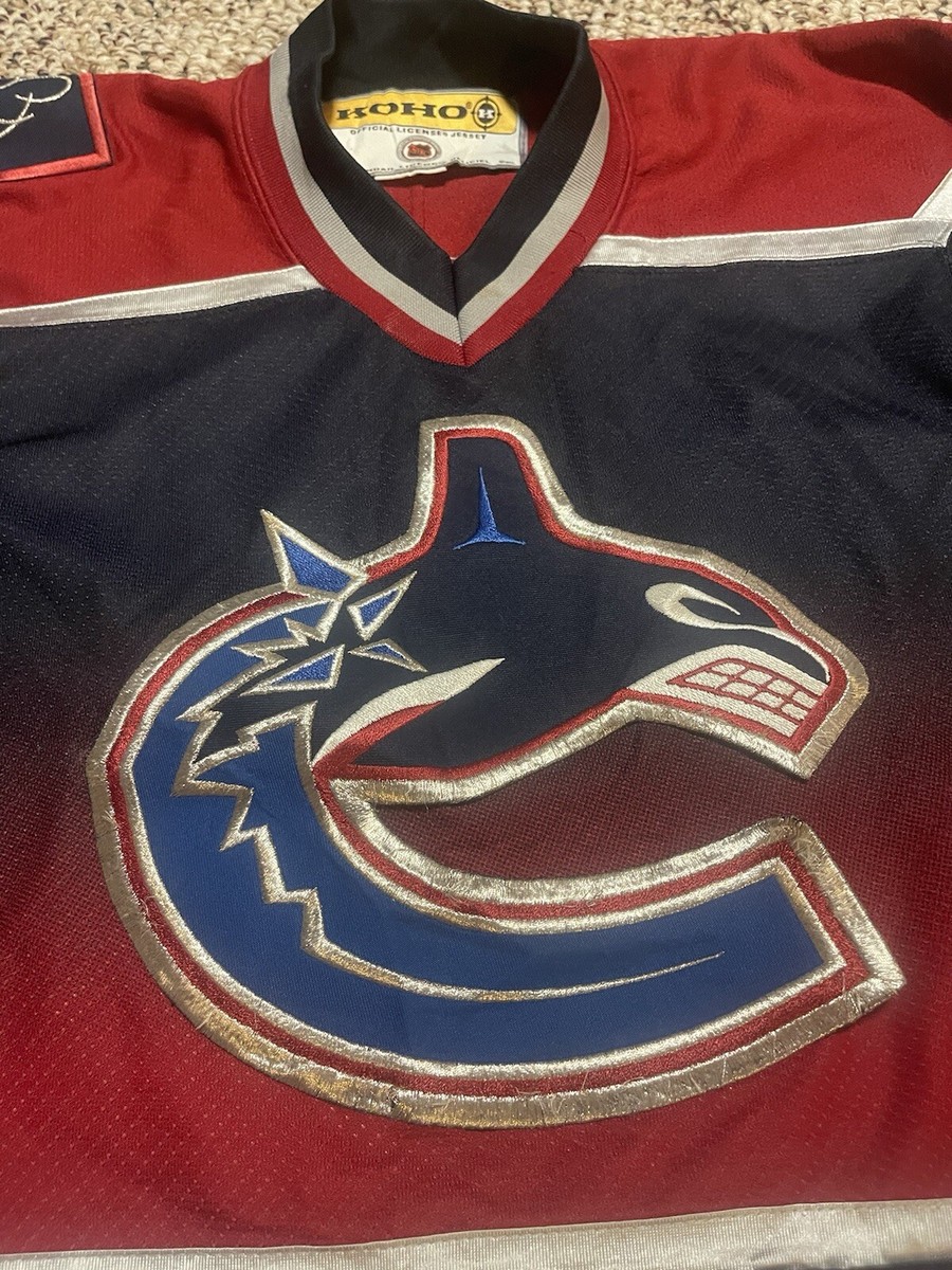 Vintage Vancouver Canucks Koho Jersey NHL 90s Orca Gradient