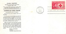967 3c Clara Barton Mellone #60, unknown cachet in black on monarch [76779]