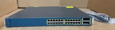 Cisco Catalyst WS-C3560E-24PD-S PoE-24 Ethernet Network Switch