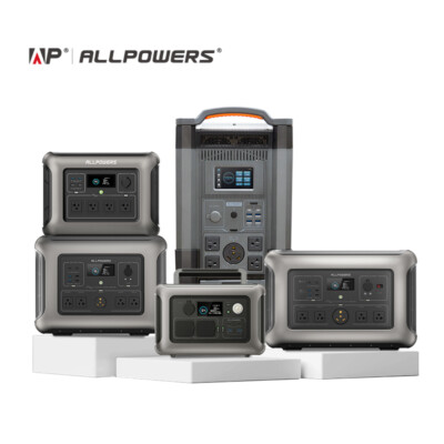 ALLPOWERS LiFePO4 - Series Portable Power Station Solar Generator For Camping