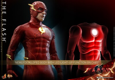 Ready! New Hot Toys MMS713 The Flash Standard Edition 1/6