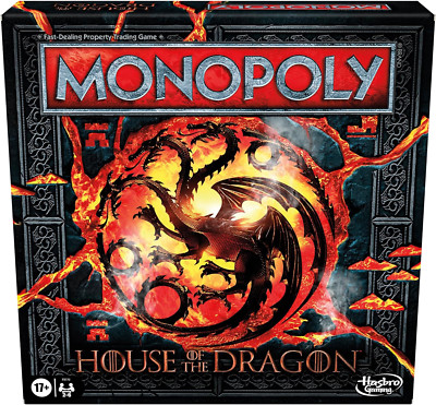 Monopoly House of the Dragon Edition Board Game Strategy Games 2 to 6 Players