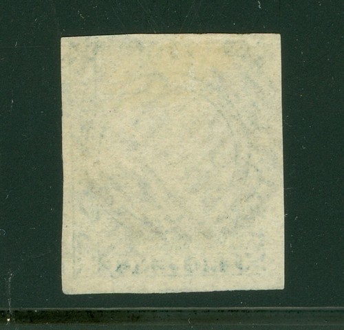 AUSTRALIA NEW SOUTH WALES #3 LARGE MARGINS STRIKING BARRED CIRCLE CANCEL - Picture 2 of 2