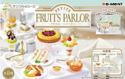 Re-ment Miniatures Petit Sample Fruit Parlor Fruit parfait Tea Re-ment Miniatures Petit Sample Fruit Parlor Fruit parfait Tea